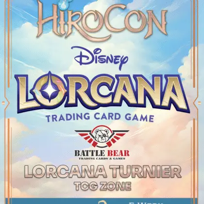 Disney Lorcana Turnier auf der Hiro Con Saar in der TCG Zone von Battle Bear