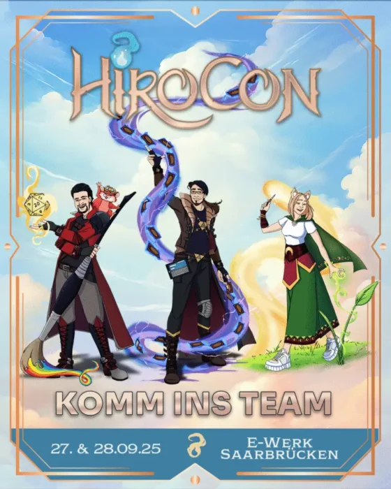 Komm ins Team der Hiro Con - die Nerd Convention im Saarland