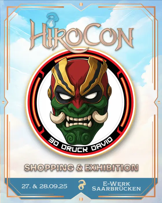 3D Druck David auf der HiroCon