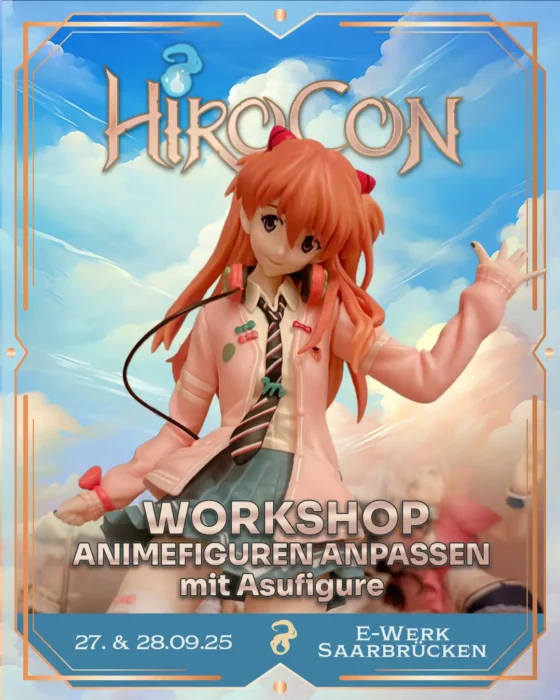Workshop Anime Figuren - Design selbst anpassen auf der HiroCon