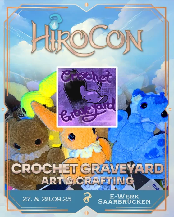 Crochet Graveyard auf der HiroCon Community und Nerd Convention