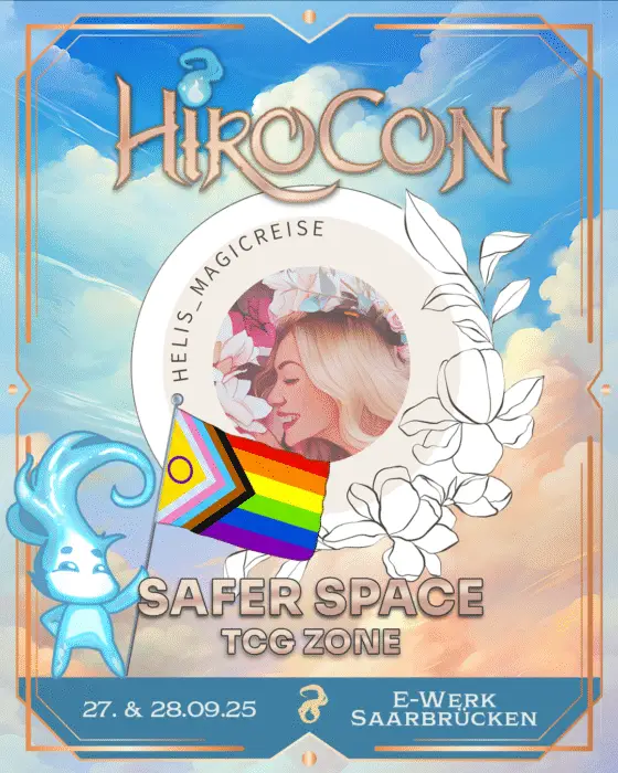 TCG Safer Space auf der HiroCon