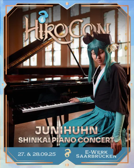 Junihuhn Pianokonzert auf der HiroCon