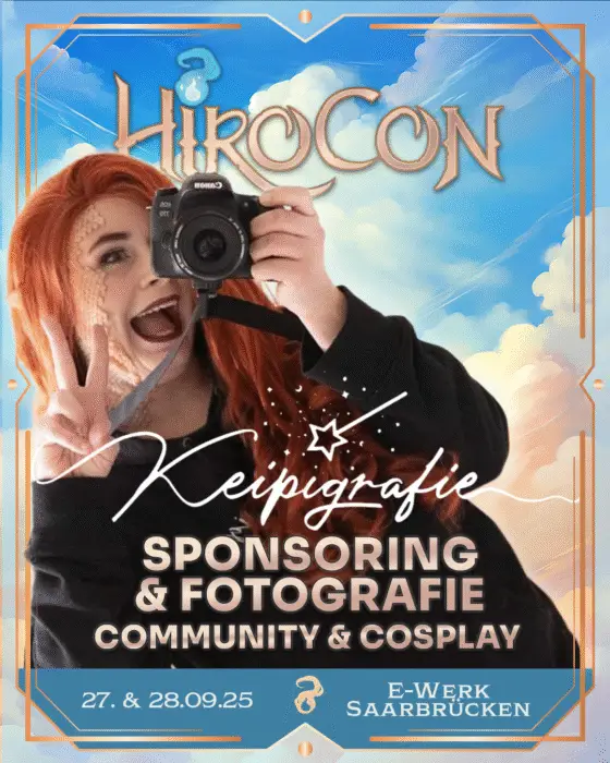 Keipigrafie auf der HiroCon