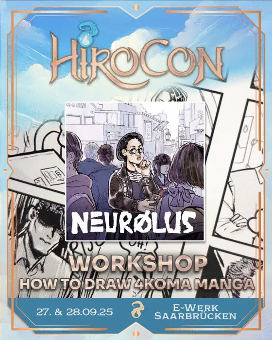 Workshop How to draw 4koma manga auf der HiroCon
