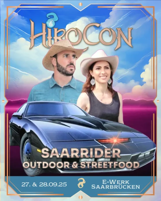 Saar Rider auf der HiroCon