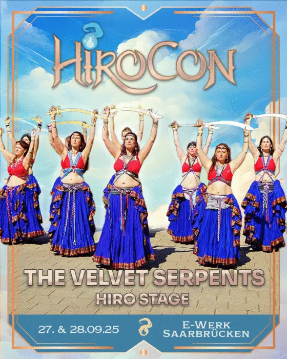 The Velvet Serpents Tanzshow auf der HiroCon