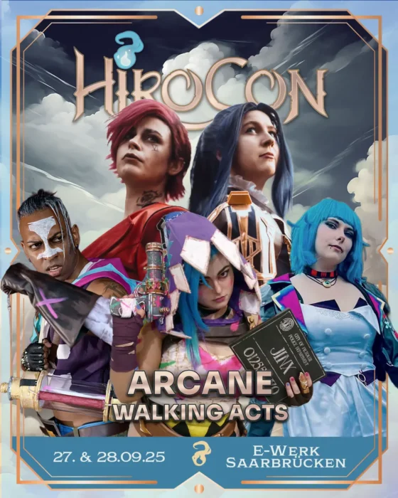 Arcane Walking Acts auf der HiroCon