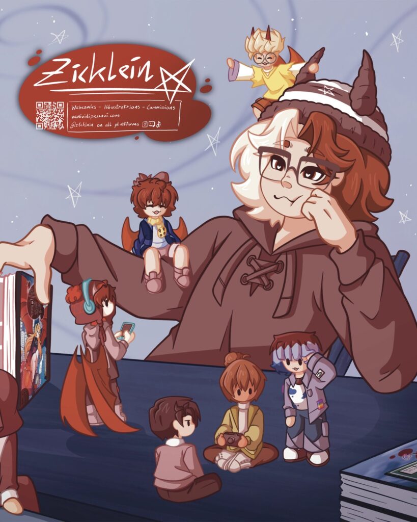 Zicklein auf der HiroCon