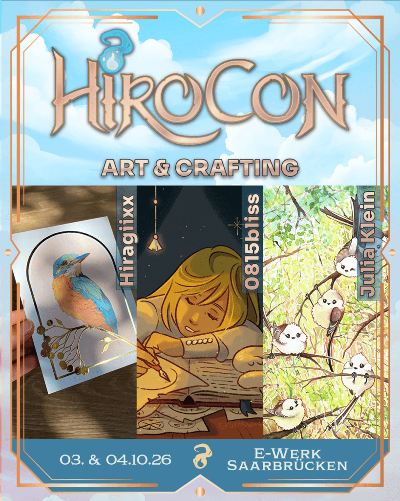 Announcement-Grafik: Hiragiixx auf der HiroCon 2026