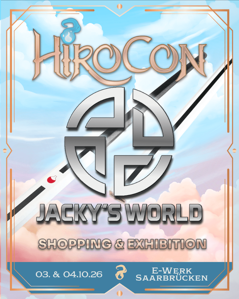 Announcement-Grafik: Jacky's World auf der HiroCon 2026