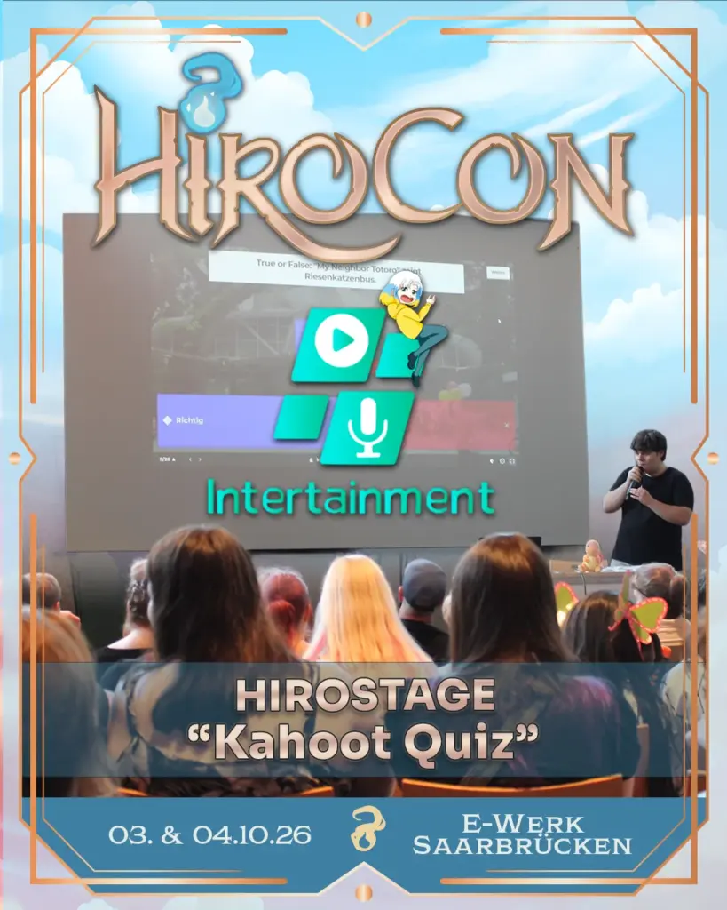 Kahoot!-Quiz auf der HiroCon