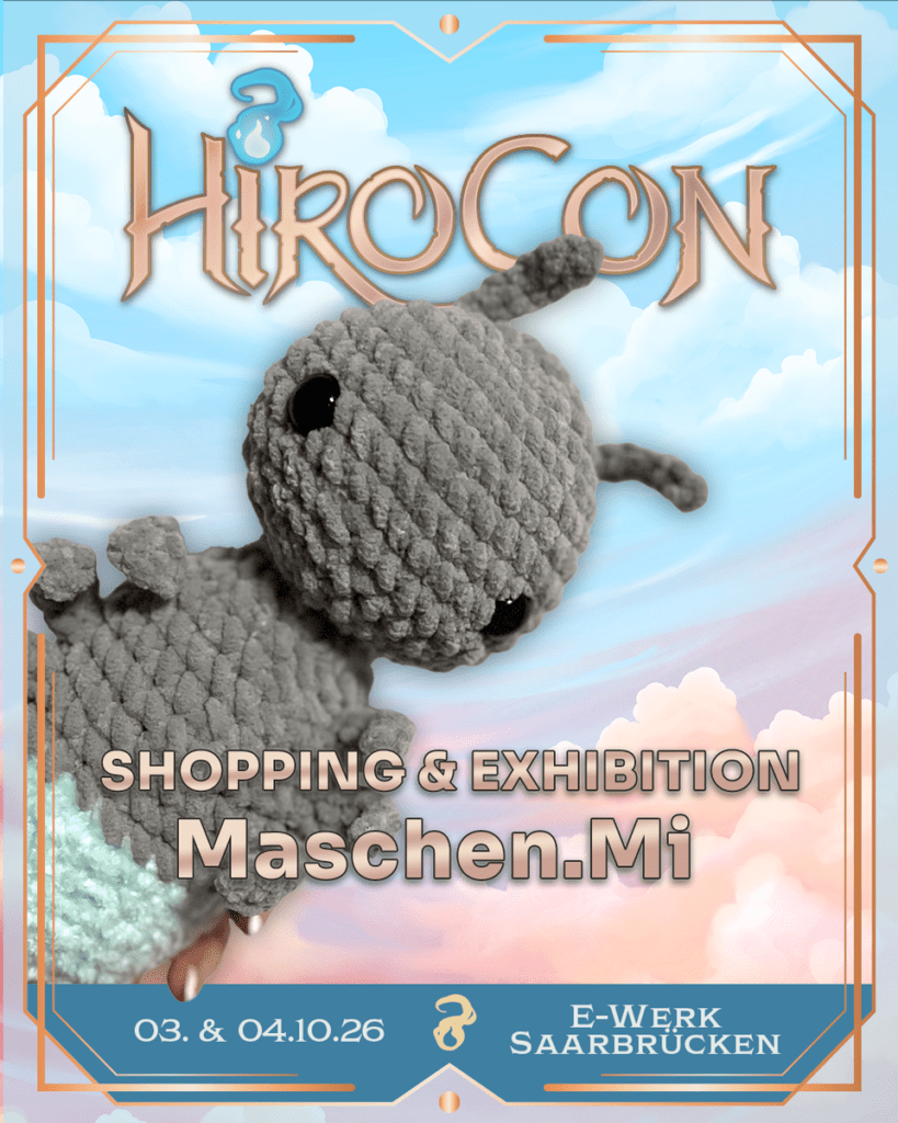 Announcement-Grafik: Maschen.Mi auf der HiroCon 2026