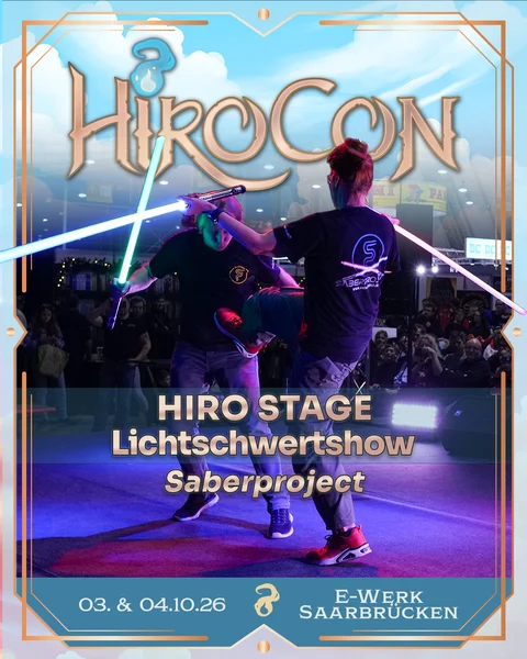 Aufführung Saberproject (Sonntag) auf der HiroCon