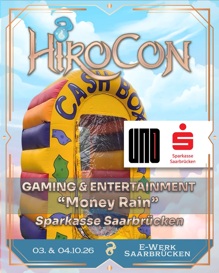 Money Rain auf der HiroCon