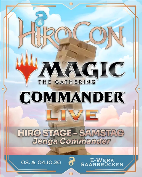 Jenga Commander auf der HiroCon