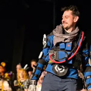Foto von Jonas Leiner: Cosplayer auf der Bühne