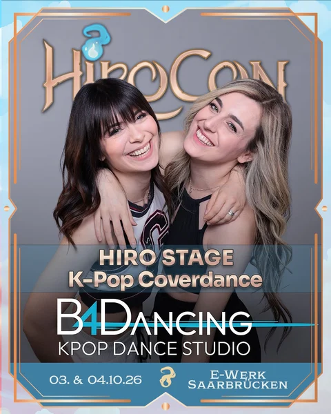 Kpop Coverdance Duo Auftritt auf der HiroCon