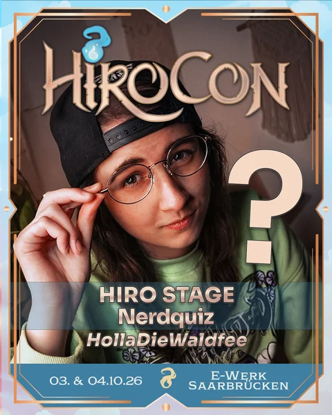 Nerdquiz auf der HiroCon